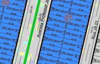 Imagem: O terreno possui 251m² de Área e está localizado em Jardim