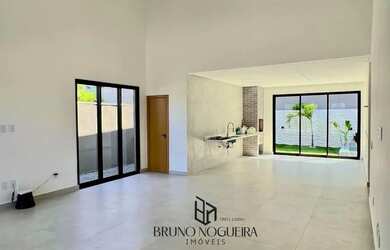 Imagem 2: Casa Plana Nova a Venda em Condominio no Eusebio com 03 suites e piscina...