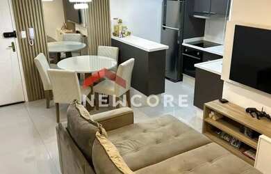 Imagem: O apartamento na cobertura possui 2 Dormitórios, 2 Banheiros