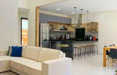 Imagem: A casa em condomínio possui 3 Dormitórios, 4 Banheiros, 4