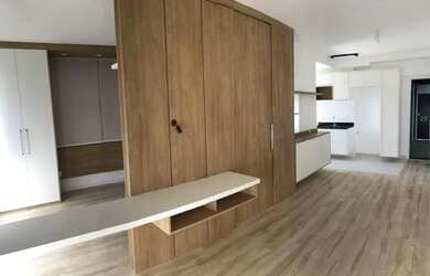 Imagem: O apartamento para alugar possui 1 Dormitório, 1 Banheiro