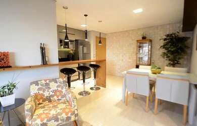 Imagem: O apartamento possui 3 Dormitórios, 2 Banheiros, 2 Vagas na