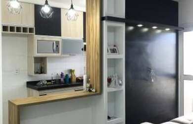 Imagem: O apartamento possui 2 Dormitórios, 2 Banheiros, 1 Vaga na