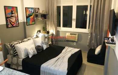 Imagem: A kitnet possui 1 Dormitório, 1 Banheiro, 23m² de Área e