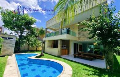 Imagem: A casa possui 5 Dormitórios, 5 Banheiros, 2 Vagas na garagem