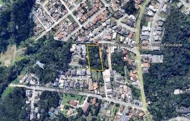 Imagem: O terreno possui 4.154m² de Área e está localizado em Santa