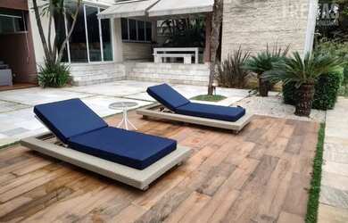 Imagem: A casa em condomínio possui 5 Dormitórios, 5 Banheiros, 4