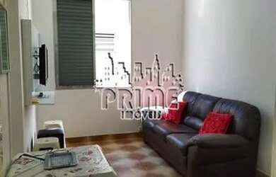 Imagem: O apartamento possui 1 Dormitório, 1 Banheiro, 37m² de Área