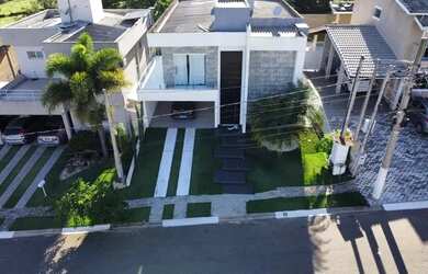 Imagem 1: Linda casa mobiliada pra locação e venda no condomínio Atibaia Park...