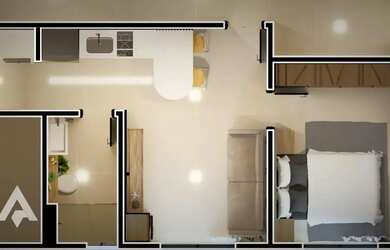 Imagem 2: Loft 31,53m² à venda por R$380.000,00 - Bairro Itoupava Seca - Blumenau/SC