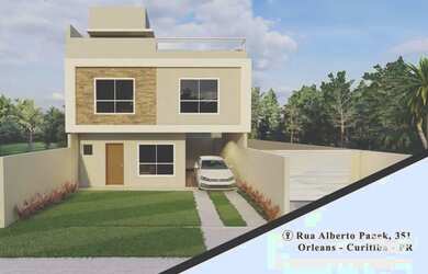 Imagem: A casa possui 3 Dormitórios, 3 Banheiros, 1 Vaga na garagem