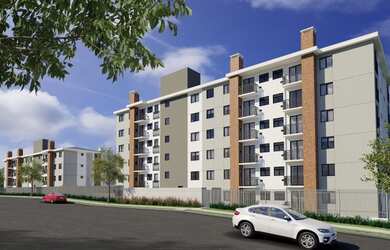 Imagem: O apartamento possui 3 Dormitórios, 2 Banheiros, 1 Vaga na