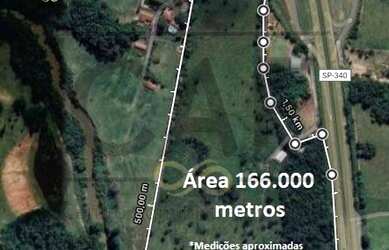 Imagem: A fazenda possui 166000m² de Área e está localizado em Jaguariúna