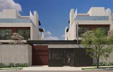 Imagem: A casa em condomínio possui 3 Dormitórios, 2 Banheiros, 2