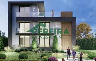 Imagem: A casa em condomínio possui 3 Dormitórios, 1 Banheiro, 2 Vagas