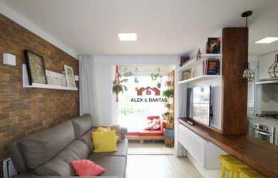 Imagem: O apartamento possui 2 Dormitórios, 2 Banheiros, 1 Vaga na