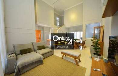 Imagem: A casa em condomínio possui 3 Dormitórios, 5 Banheiros, 4