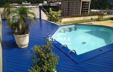 Imagem: O apartamento na cobertura possui 4 Dormitórios, 5 Banheiros