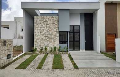 Imagem: A casa em condomínio possui 3 Dormitórios, 2 Banheiros, 2