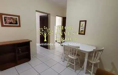 Imagem: O apartamento possui 1 Dormitório, 1 Banheiro, 1 Vaga na garagem