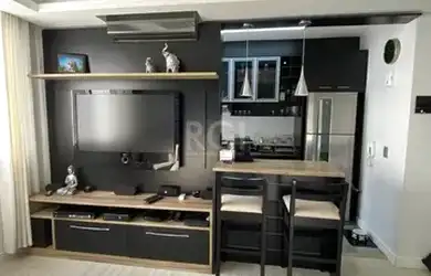 Imagem: O apartamento possui 3 Dormitórios, 2 Banheiros, 1 Vaga na