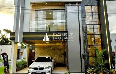 Imagem: A casa em condomínio possui 3 Dormitórios, 4 Banheiros, 1