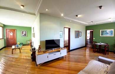 Imagem: O apartamento na cobertura possui 3 Dormitórios, 4 Banheiros