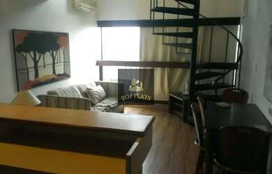 Imagem: O studio possui 1 Dormitório, 1 Banheiro, 1 Vaga na garagem