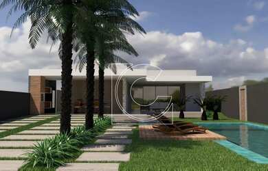 Imagem: A casa possui 3 Dormitórios, 4 Banheiros, 4 Vagas na garagem