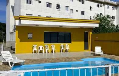 Imagem: O apartamento possui 1 Dormitório, 1 Banheiro, 1 Vaga na garagem