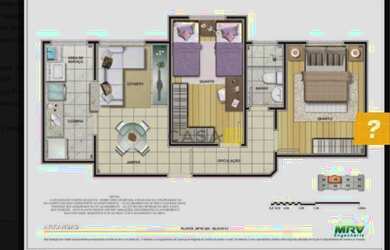 Imagem 16: Apartamento com 2 dormitórios, 51 m² - venda por R$ 185.000,00 ou aluguel...