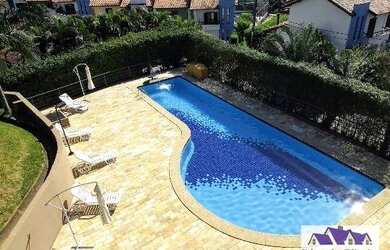 Imagem: A casa em condomínio possui 4 Dormitórios, 2 Banheiros, 2