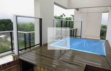 Imagem: O apartamento na cobertura possui 4 Dormitórios, 4 Banheiros