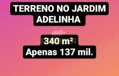 Imagem: O terreno possui 340m² de Área e está localizado em Jardim