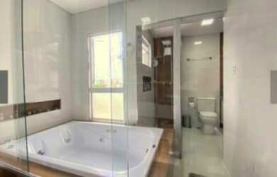 Imagem: O apartamento na cobertura possui 3 Dormitórios, 2 Banheiros