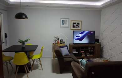 Imagem: A casa em condomínio possui 3 Dormitórios, 3 Banheiros, 2