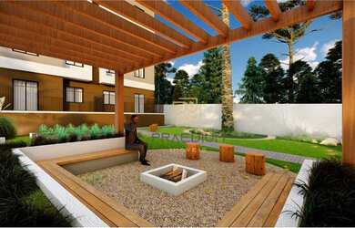 Imagem: O apartamento possui 2 Dormitórios, 1 Banheiro, 2 Vagas na