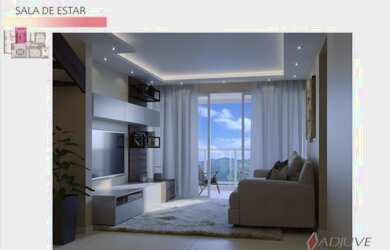 Imagem: O apartamento na cobertura possui 3 Dormitórios, 5 Banheiros