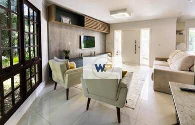 Imagem: A casa possui 3 Dormitórios, 4 Banheiros, 3 Vagas na garagem