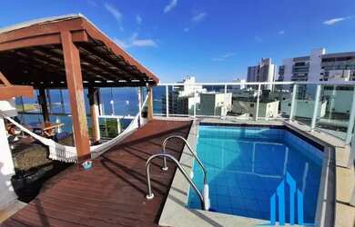 Imagem: O apartamento na cobertura possui 4 Dormitórios, 4 Banheiros