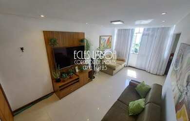 Imagem 2: Apartamento de 2 quartos reversível para 3 com dependência completa...