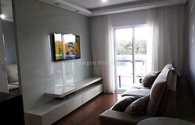 Imagem: O apartamento na cobertura possui 2 Dormitórios, 2 Banheiros