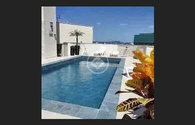 Imagem: O apartamento possui 1 Dormitório, 1 Banheiro, 1 Vaga na garagem