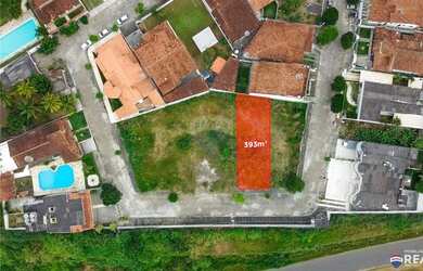 Imagem: O terreno possui 393m² de Área, Imóvel novo e está localizado