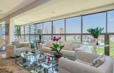 Imagem: O apartamento possui 3 Dormitórios, 4 Banheiros, 3 Vagas na