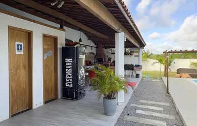 Imagem 5: Casa Porto de Sauípe. Piscina, Churrasqueira, Acomodam 10 pessoase4 Vagas...