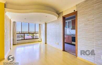 Imagem: O apartamento na cobertura possui 2 Dormitórios, 2 Banheiros