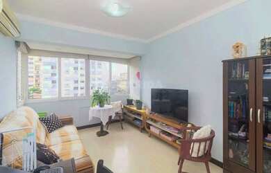 Imagem: O apartamento possui 1 Dormitório, 2 Banheiros, 2 Vagas na