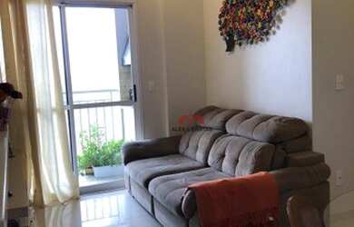 Imagem: O apartamento possui 2 Dormitórios, 2 Banheiros, 1 Vaga na