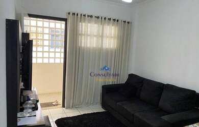 Imagem: O apartamento possui 1 Dormitório, 1 Banheiro, 1 Vaga na garagem